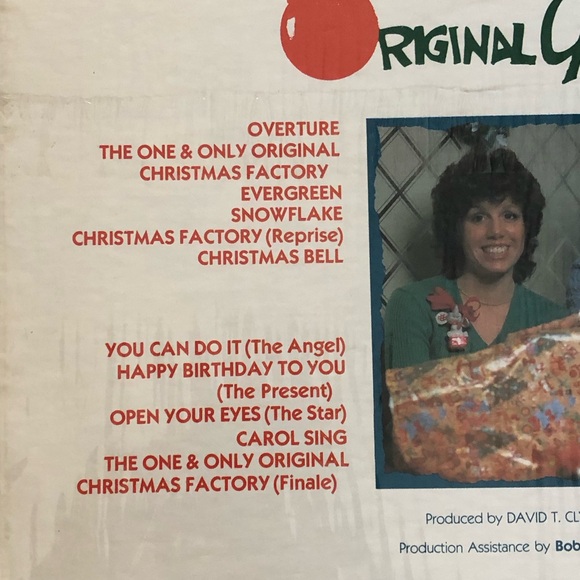 80's "The One and Only Original Christmas Factory" - Kids Christmas Record - Picture 4 of 13